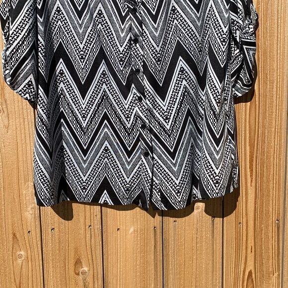 Take 50% OFF- Perception Women’s Blouse, Size-1X - Picture 3 of 6
